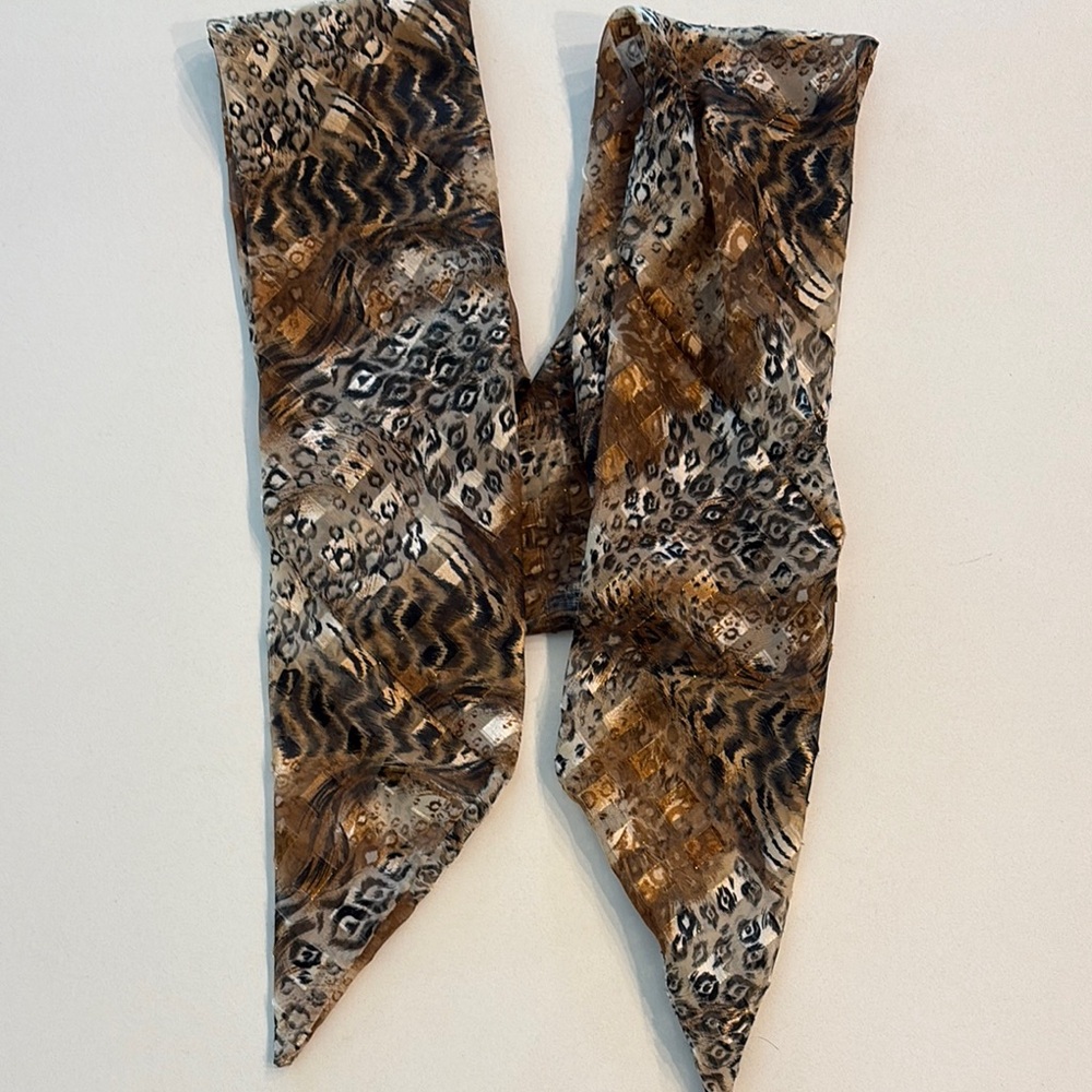Animal Print Scarf